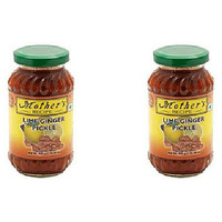 Pack of 2 - Mother's Recipe Lime Ginger Pickle - 300 Gm (10.6 Oz)