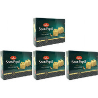 Pack of 4 - Haldiram's Soan Papdi Made With Vegetable Oil - 500 Gm (1.1 Lb)