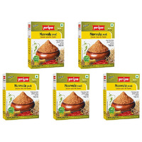 Pack of 5 - Priya Nuvvula Podi Seasme Spice Mix Powder - 100 Gm (3.5 Oz)