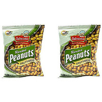 Pack of 2 - Jabsons Roasted Peanuts Chilly Garlic - 140 Gm (4.94 Oz)