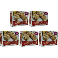 Pack of 5 - Karachi Bakery Cashew Biscuits - 400 Gm (14 Oz)