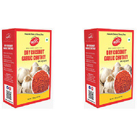 Pack of 2 - Katdare Dry Coconut Garlic Chutney - 100 Gm (3.5 Oz)