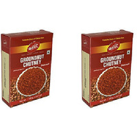 Pack of 2 - Katdare Shengdana Peanut Chutney - 100 Gm (3.5 Oz)