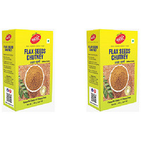 Pack of 2 - Katdare Flax Seeds Chutney - 100 Gm (3.5 Oz) [Fs]