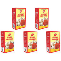 Pack of 5 - Katdare Dry Coconut Garlic Chutney - 100 Gm (3.5 Oz)