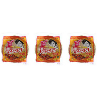 Pack of 3 - Lijjat Punjabi Masala Special Papad - 7 Oz (200 Gm)