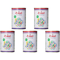 Pack of 5 - Amul Pure Ghee - 1 L (33.8 Fl Oz)