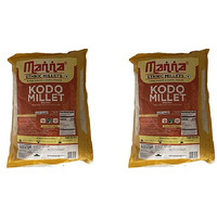 Pack of 2 - Manna Pearled Unpolished Kodo Millet - 10 Lb (4.5 Kg)