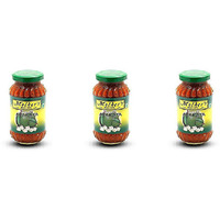 Pack of 3 - Mother's Recipe Andhra Avakaya Pickle - 400 Gm (14.1 Oz) [Buy 1 Get 1 Free]