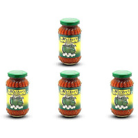 Pack of 4 - Mother's Recipe Andhra Avakaya Pickle - 400 Gm (14.1 Oz) [Buy 1 Get 1 Free]