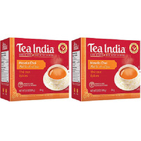 Pack of 2 - Tea India Masala Chai Tea 80 Ct - 182 Gm (6.43 Oz)