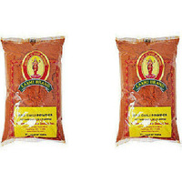 Pack of 2 - Laxmi Red Chilli Powder - 800 Gm (1.76 Lb)