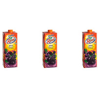 Pack of 3 - Dabur Real Jamun Fruit Juice - 1 Lt (33.8 Fl Oz)