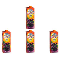 Pack of 4 - Dabur Real Jamun Fruit Juice - 1 Lt (33.8 Fl Oz)