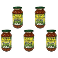 Pack of 5 - Mother's Recipe Cut Mango Pickle - 400 Gm (14.1 Oz)