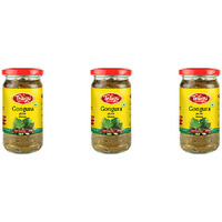 Pack of 3 - Telugu Gongura Pickle Without Garlic - 300 Gm (10.58 Oz)