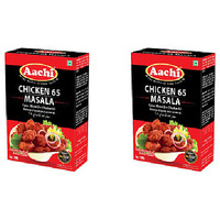 Pack of 2 - Aachi Chicken 65 Masala - 200 Gm (7 Oz)