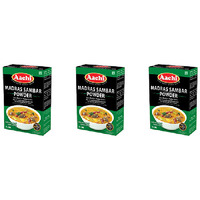 Pack of 3 - Aachi Madras Sambar Powder - 200 Gm (7 Oz) [50% Off]