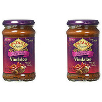 Pack of 2 - Patak's Vindaloo Curry Spice Paste Hot - 10 Oz (283 Gm)