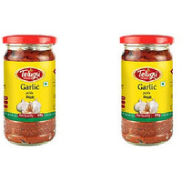 Pack of 2 - Telugu Garlic Pickle With Garlic - 100 Gm (3.5 Oz)
