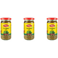 Pack of 3 - Telugu Gongura Pickle With Garlic- 300 Gm (10 Oz)