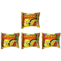 Pack of 4 - Wai Wai Instant Noodle Veg Masala Flavored - 65 Gm (2 Oz)