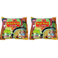 Pack of 2 - Wai Wai Instant Noodles Chicken Flavored - 70 Gm (2.46 Oz)