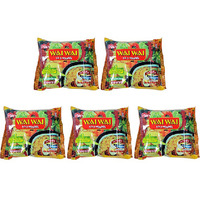 Pack of 5 - Wai Wai Instant Noodles Chicken Flavored - 65 Gm (2 Oz)