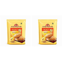 Pack of 2 - Aashirvaad Select Sharbati Atta - 1 Kg (2.2 Lb)