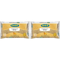 Pack of 2 - Sher Cracked Wheat Dalia - 2 Lb (908 Gm)