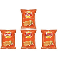 Pack of 4 - Lay's West Indies Hot 'N' Sweet Chilli Potato Chips - 50 Gm (1.76 Oz)