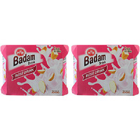 Pack of 2 - Mtr Badam Drink Rose Gulab Pack Of 6 Cans - 180 Ml (6.08 Oz)