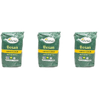 Pack of 3 - Meharban Besan Gram Flour - 4 Lb (1.81 Kg)
