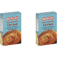 Pack of 2 - Mdh Curry Masala For Chicken - 100 Gm (3.5 Oz)