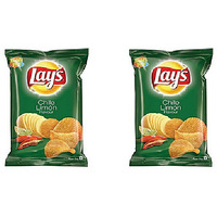 Pack of 2 - Lay's Chile Limon Potato Chips - 50 Gm (1.7 Oz)