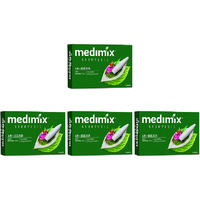 Pack of 4 - Medimix Ayurvedic 18 Herb Soap - 125 Gm (4.4 Oz)