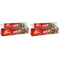 Pack of 2 - Dabur Red Tooth Paste - 200 Gm (7 Oz) [Fs]