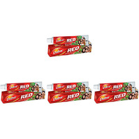 Pack of 4 - Dabur Red Tooth Paste - 200 Gm (7 Oz) [Fs]