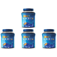 Pack of 4 - Society Premium Tea Leaf Jar - 450 Gm (15.87)