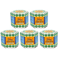 Pack of 5 - Tiger Balm White Ointment - 21 Ml (0.7 Oz)