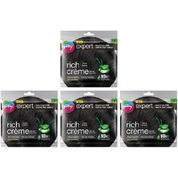 Pack of 4 - Godrej Expert Rich Creme Black Brown Hair Color - 20 Gm (0.7 Oz)