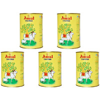 Pack of 5 - Amul Cow Ghee - 1 L (975 Gm)