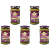 Pack of 5 - Patak's Hot Chilli Pickle - 10 Oz (283 Gm)