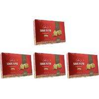 Pack of 4 - Haldiram's Soan Papdi Made With Desi Ghee - 1 Kg (2.2 Lb)