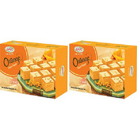 Pack of 2 - Grb Orange Soan Papdi - 250 Gm (8.82 Oz)