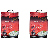 Pack of 2 - Khazana Basmati Rice Extra Long Grains - 4 Lb (1.8 Kg)