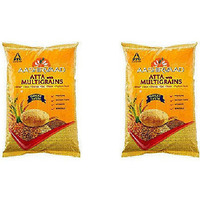 Pack of 2 - Aashirvaad Atta With Multigrains - 10 Lb (4.54 Kg)