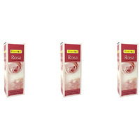Pack of 3 - Heritage Agarbatti Rose Incense Sticks  - 120 Sticks