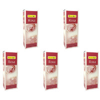 Pack of 5 - Heritage Agarbatti Rose Incense Sticks  - 120 Sticks