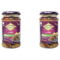 Pack of 2 - Patak's Lime Pickle Medium - 10 Oz (283 Gm)